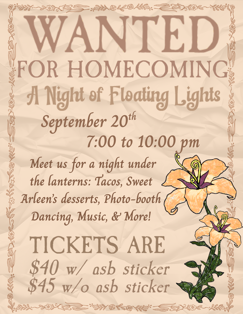  Homecoming 2025 Flyer